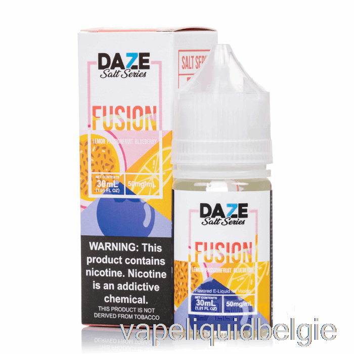 Vape Vloeibare Citroen Passievrucht Bosbes - 7 Daze Fusiezout - 30 Ml 30 Mg